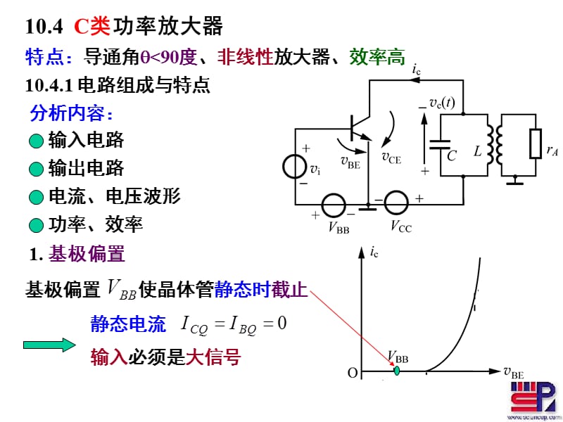 第十章高频功率放大器4-2(C类).ppt_第1页