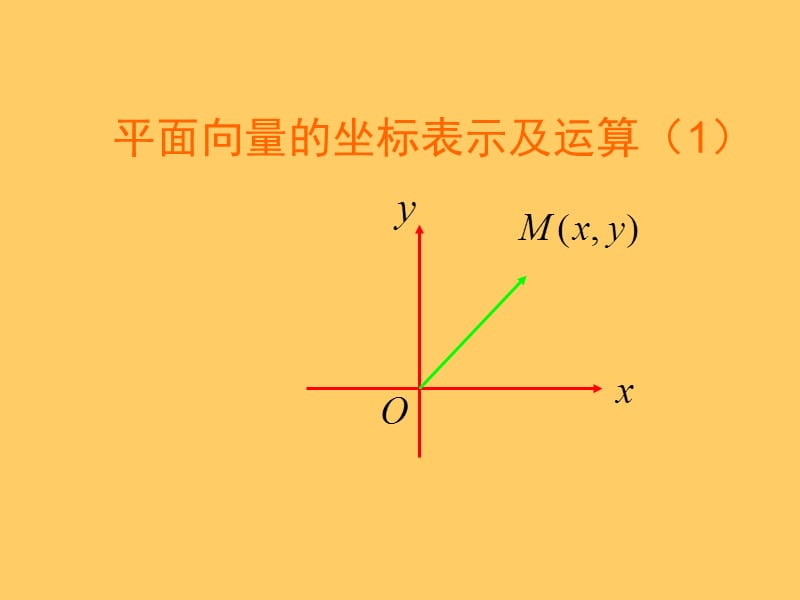 2.4.1平面向量的坐标表示及运算.ppt_第1页