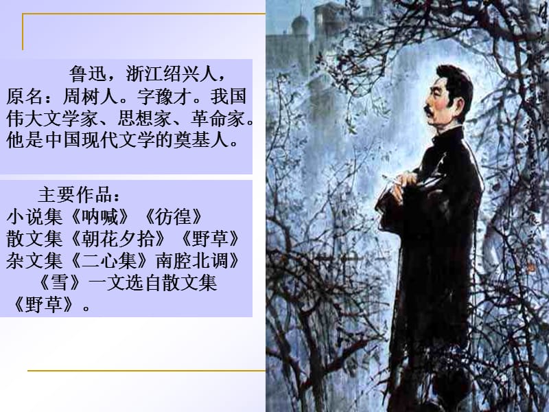 语文教学课件-雪鲁迅.ppt_第3页