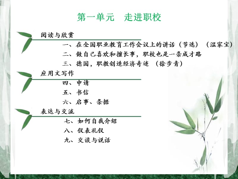 第一单元走进职校.ppt_第2页