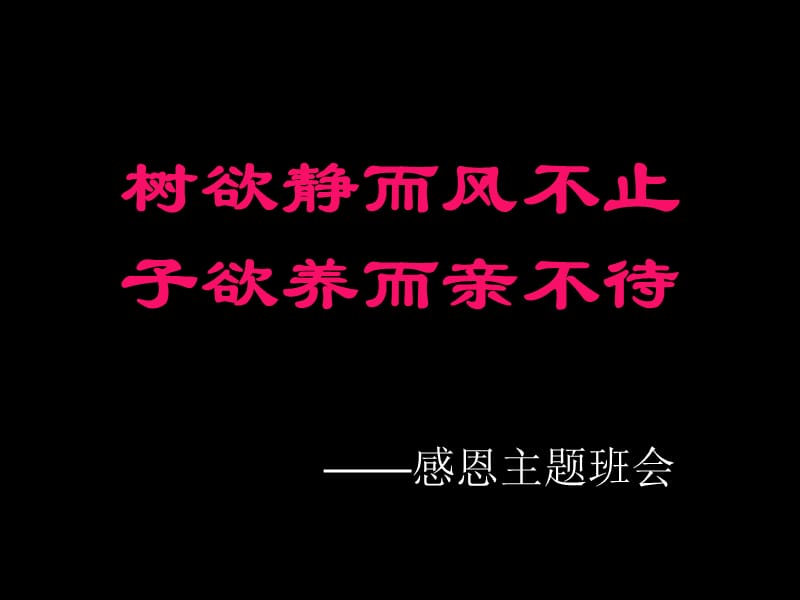 感恩主题班会(催人泪下).ppt_第3页