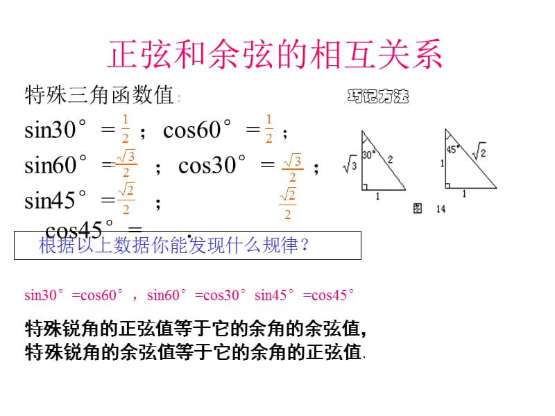 正弦和余弦的相互关系.ppt_第2页