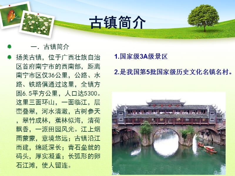 扬美古镇的旅游项目设计与营销策划.ppt_第2页