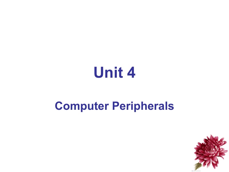 4ComputerPeripherals.ppt_第1页