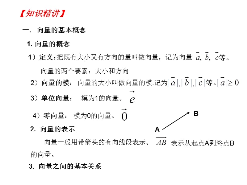 7.1向量的基本概念及其运算.ppt_第2页