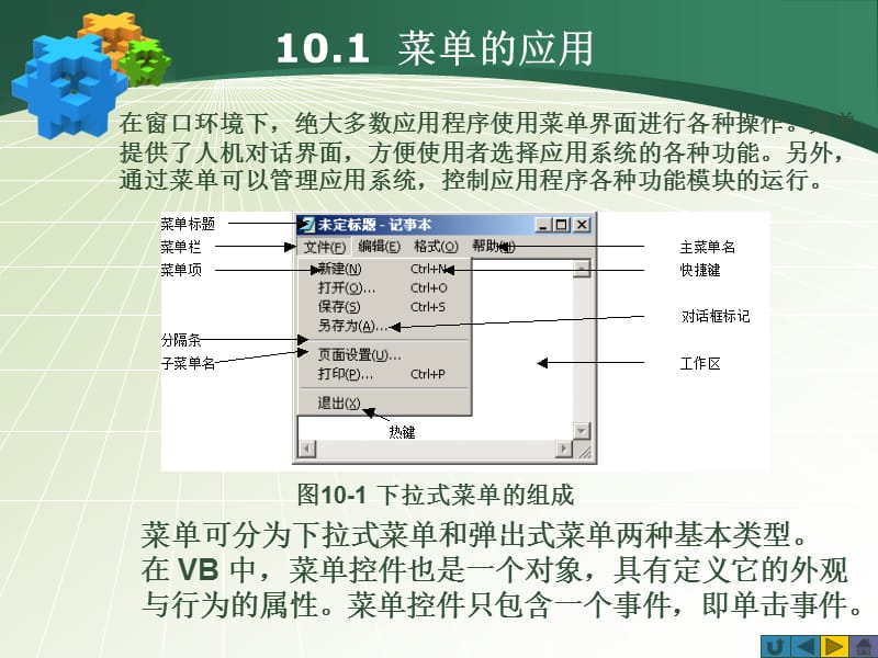 第10章菜单、工具栏和状态栏.ppt_第2页