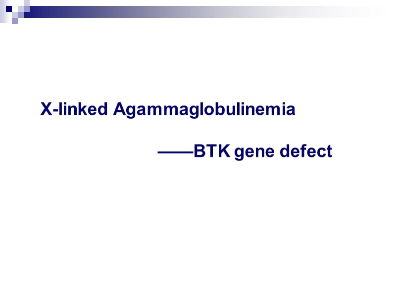X连锁无丙种球蛋白血症XLA.ppt_第1页