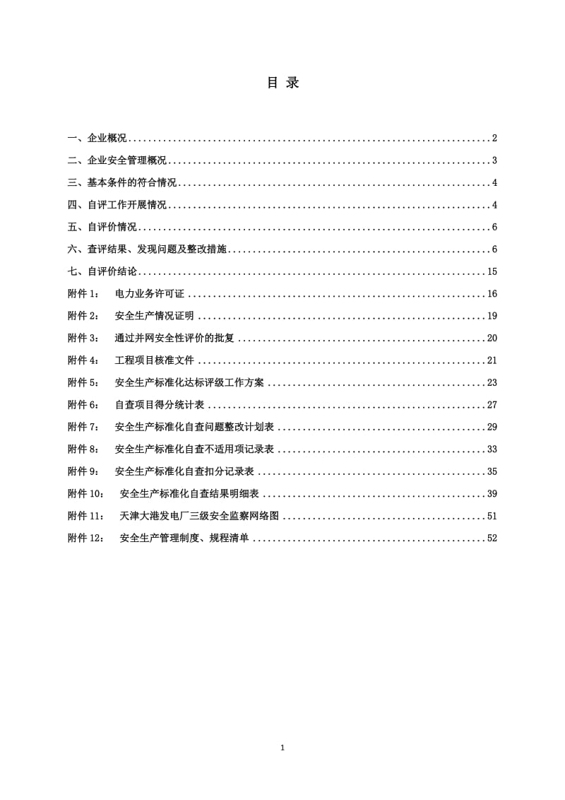 大港电厂电力企业安全生产标准化达标自查报告(9.12印刷版).doc_第3页