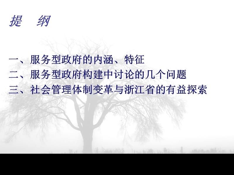 服务型政府的构建与社会管理体制变革.ppt_第2页