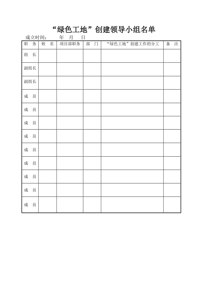 施工现场绿色施工、环境保护管理资料.doc_第3页