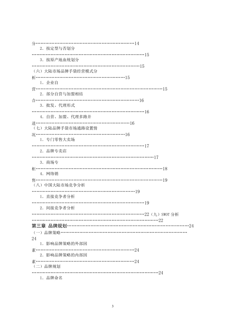 明悦手袋品牌开发项目可行性研究报告.doc_第3页