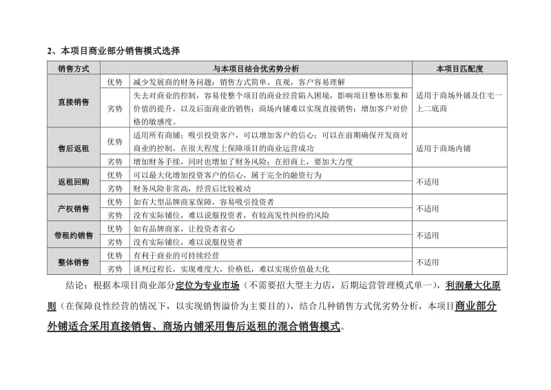 2010年内蒙古阿荣旗时代广场商业部分销售模式分析.doc_第3页