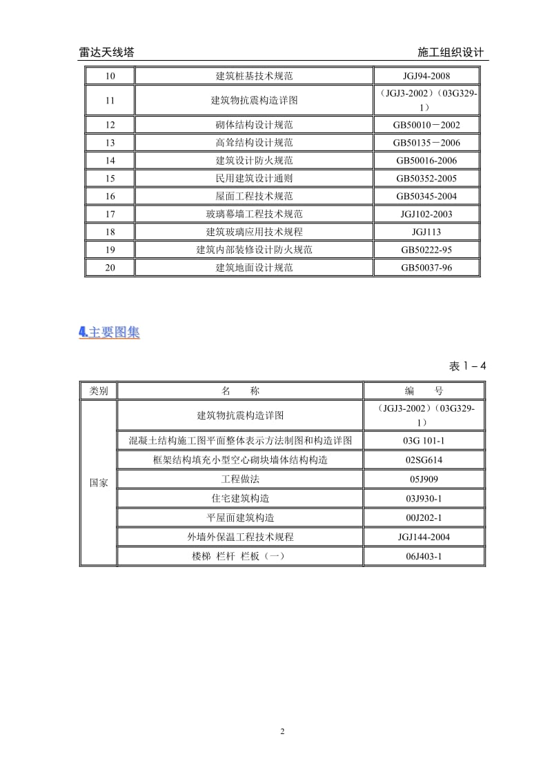 气象雷达塔施工组织设计.doc_第2页