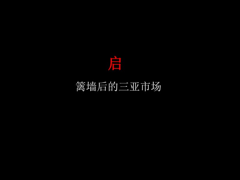 2010三亚联华擎天半岛推广思考（含平面共计137P） .ppt_第2页