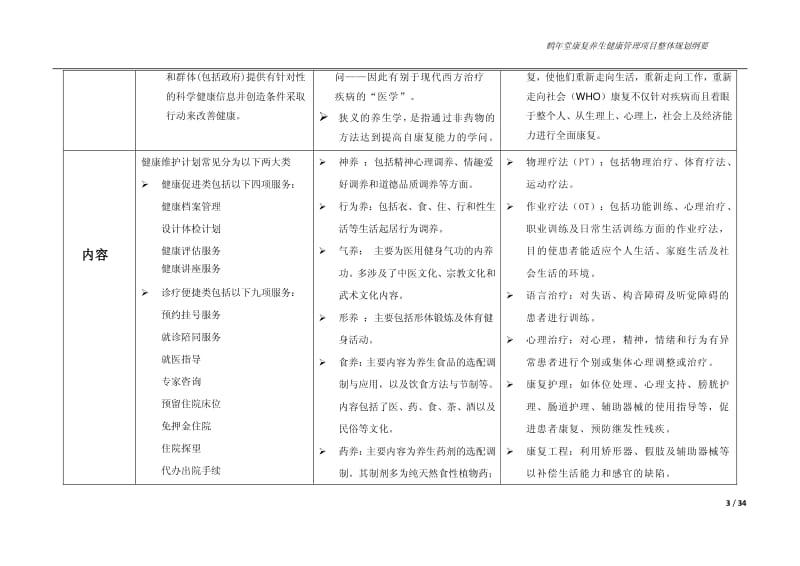 鹤年堂康复养生健康管理项目整体规划纲要.pdf_第3页