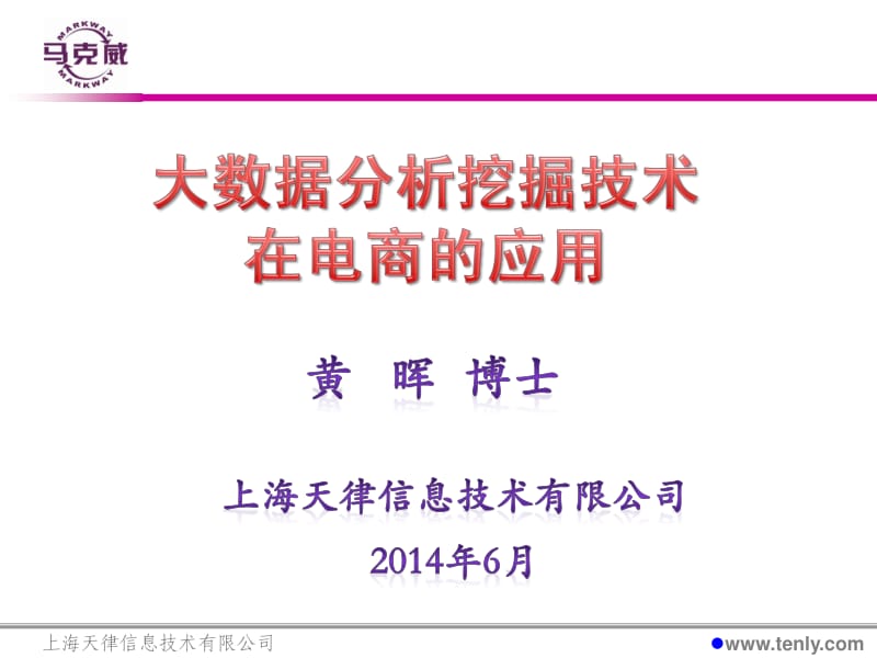 大数据分析挖掘技术在电商的应用-黄晖.pdf_第1页