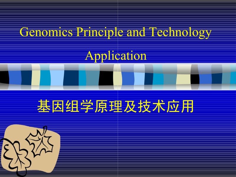 基因组学原理与应用.pdf_第1页