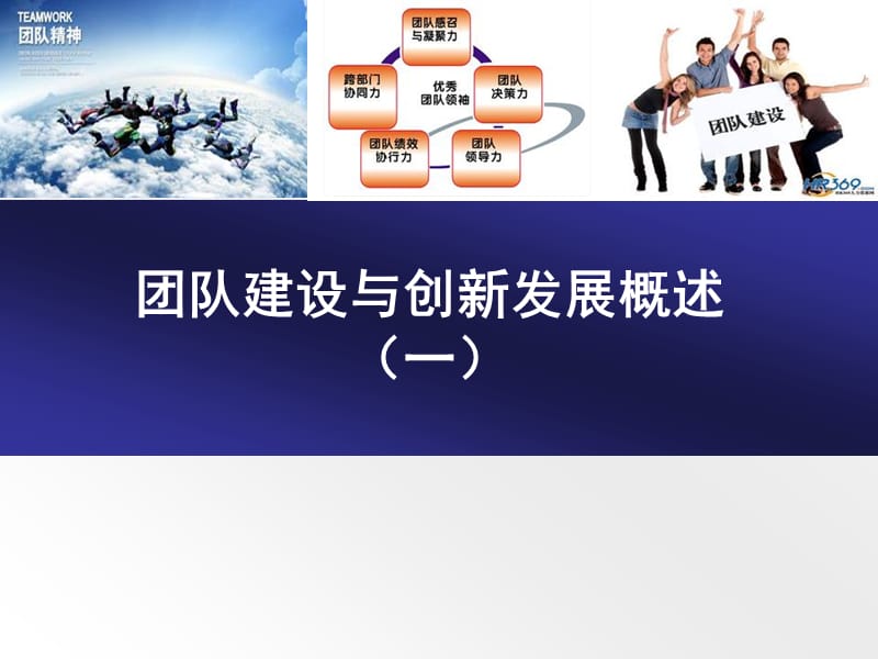 团队建设与创新发展概述.ppt_第1页