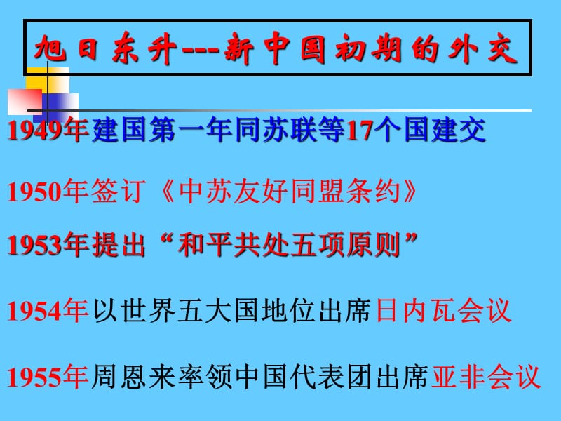 新中国初期的外交(历史教学PPT课件).ppt_第2页