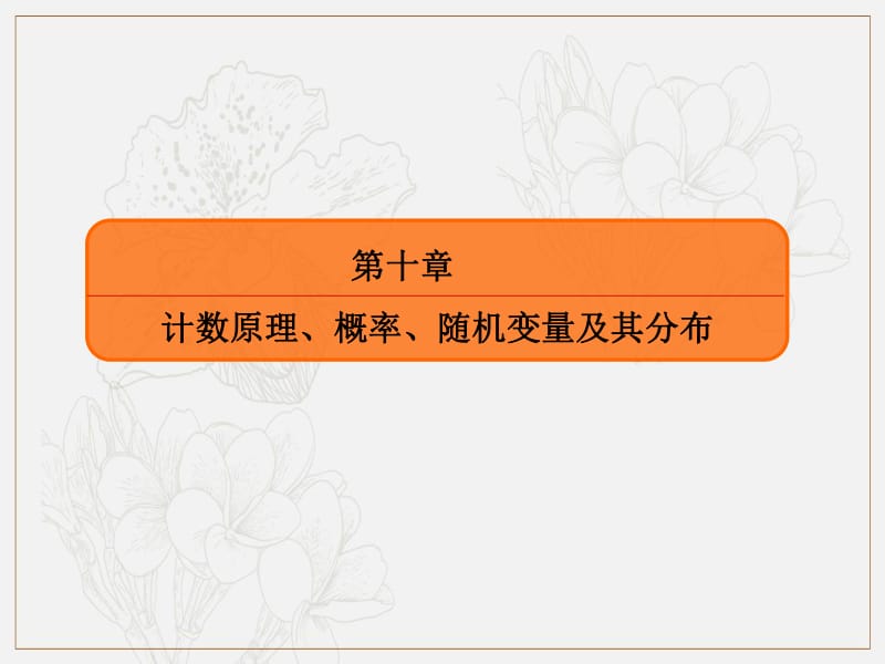 2020版高考人教A版理科数学一轮复习课件：第十章 计数原理、概率、随机变量及其分布 10-1 .pdf_第2页