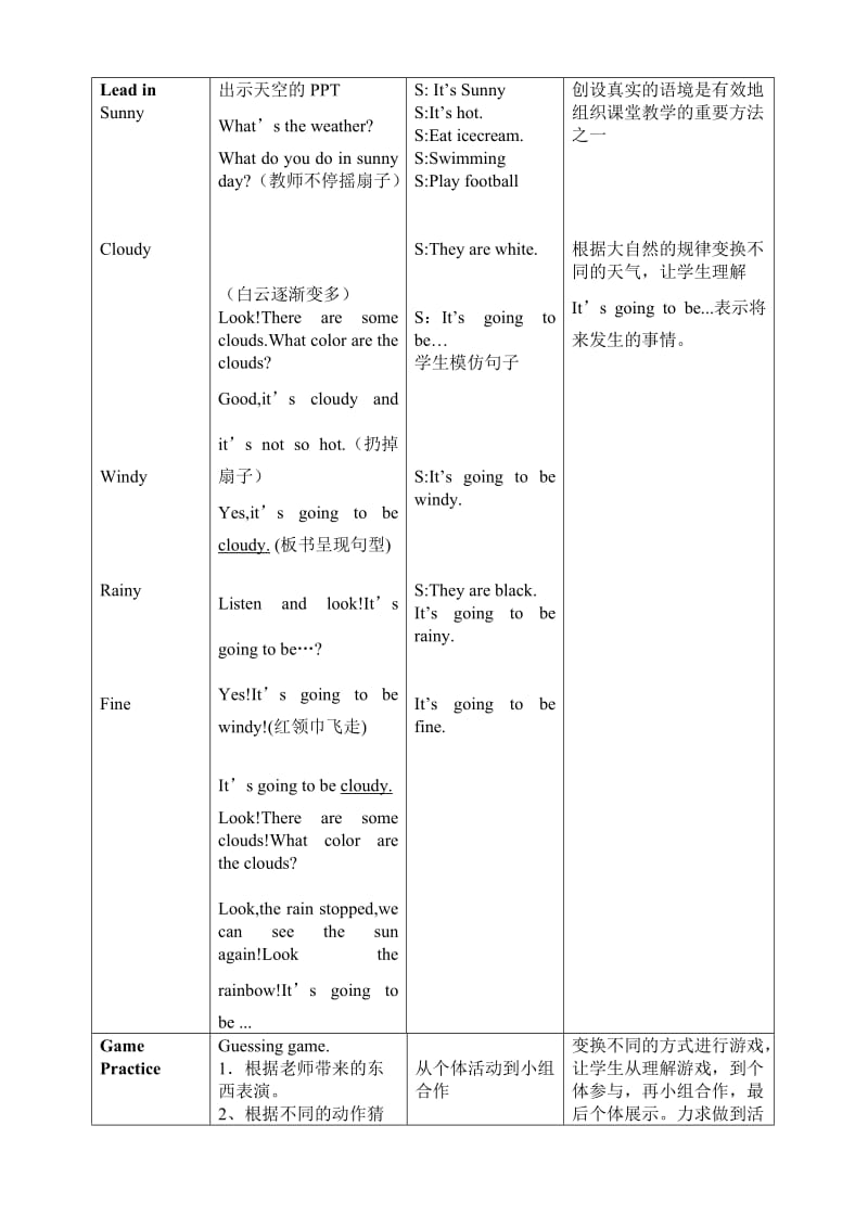 北师大版五年级小学英语上册Unit 11　Talk together教案.doc_第2页