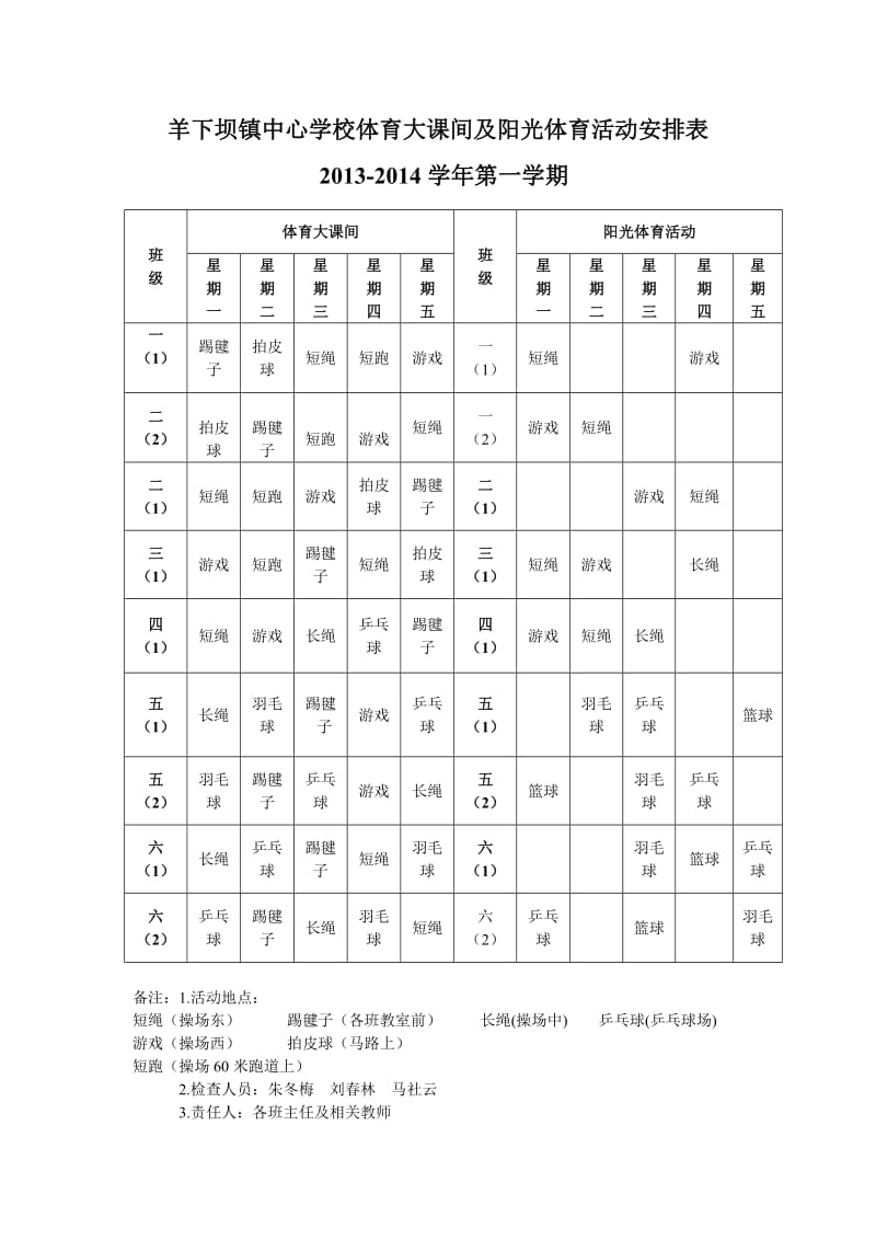 中心学校阳光体育活动方案.doc_第3页