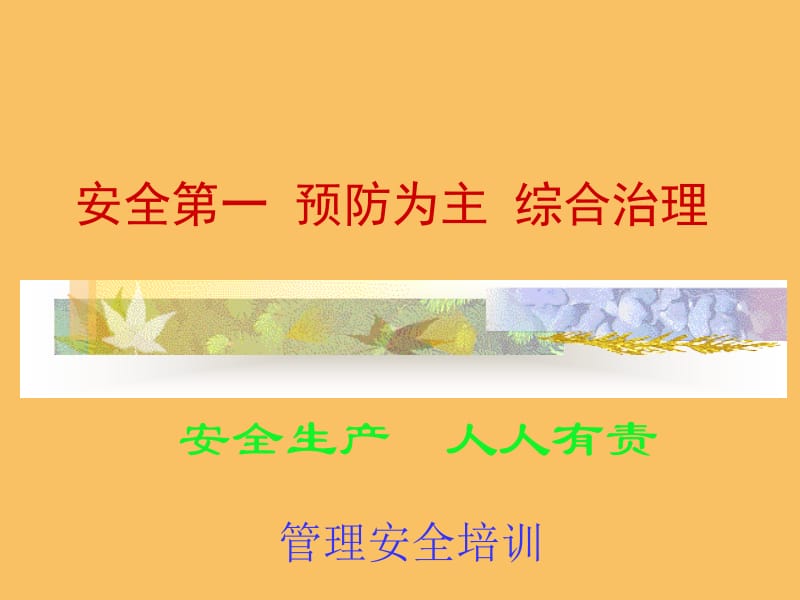 安全生产人员培训 (PPT课件).ppt_第1页