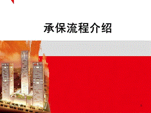 保险公司承保流程介绍.ppt