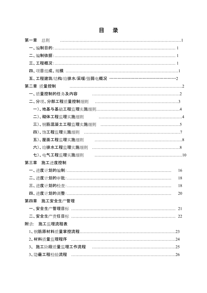 xx置业有限公司住宅小区工程监理实施细则.doc_第2页