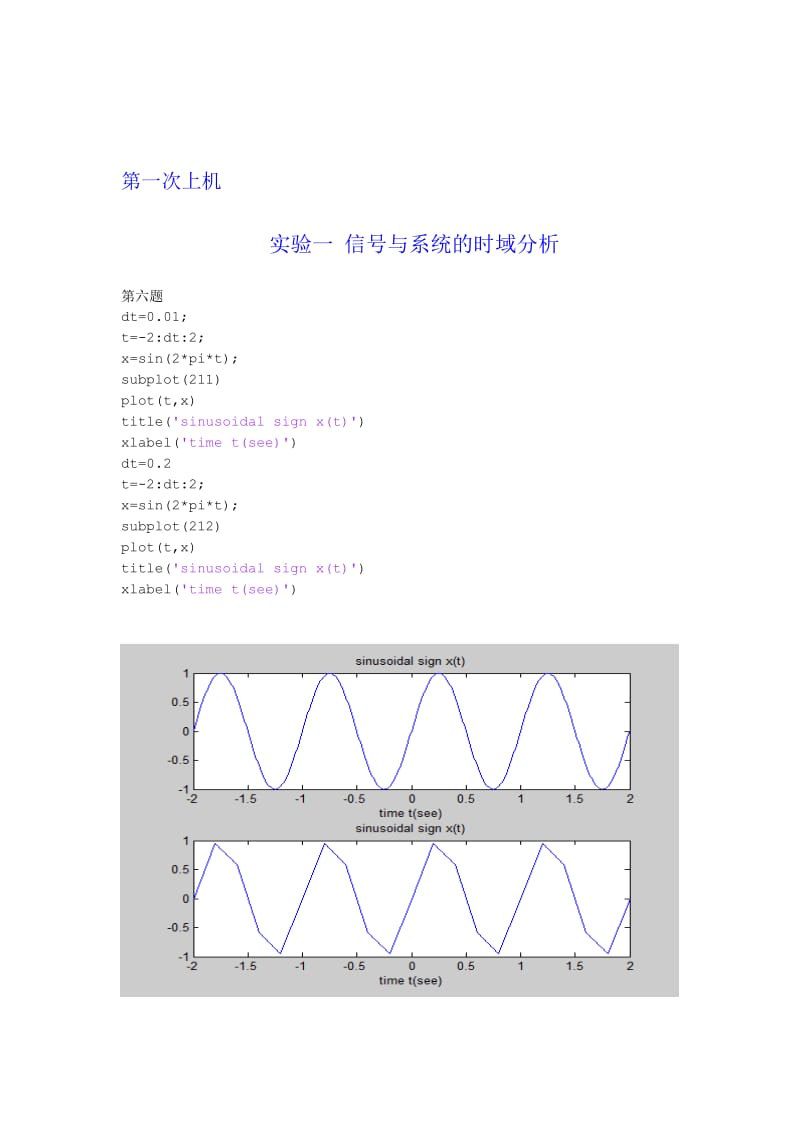 信号与系统课程设计实验报告.doc_第2页