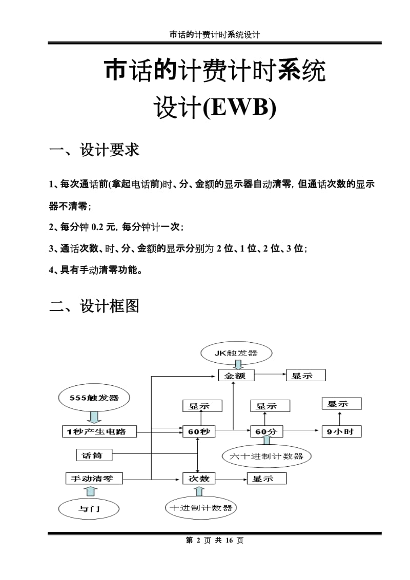 市话计时系统课程设计.doc_第2页