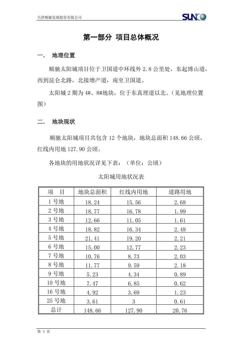 顺驰太阳城二期可行性研究报告.doc_第3页