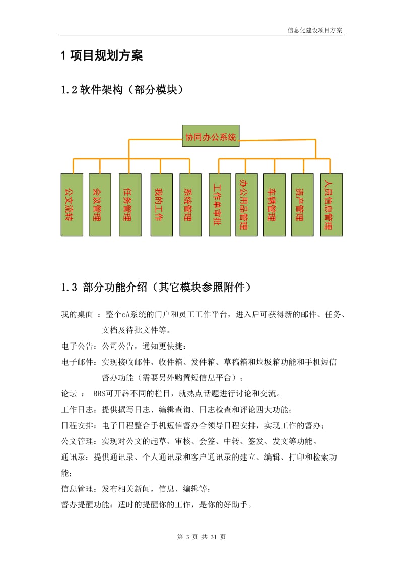 街道办事处网络办公管理OA平台解决方案.doc_第3页