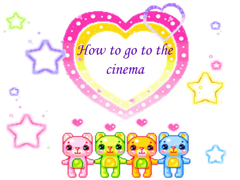 上海版牛津初中英语课件How to go to the cinema.ppt_第1页