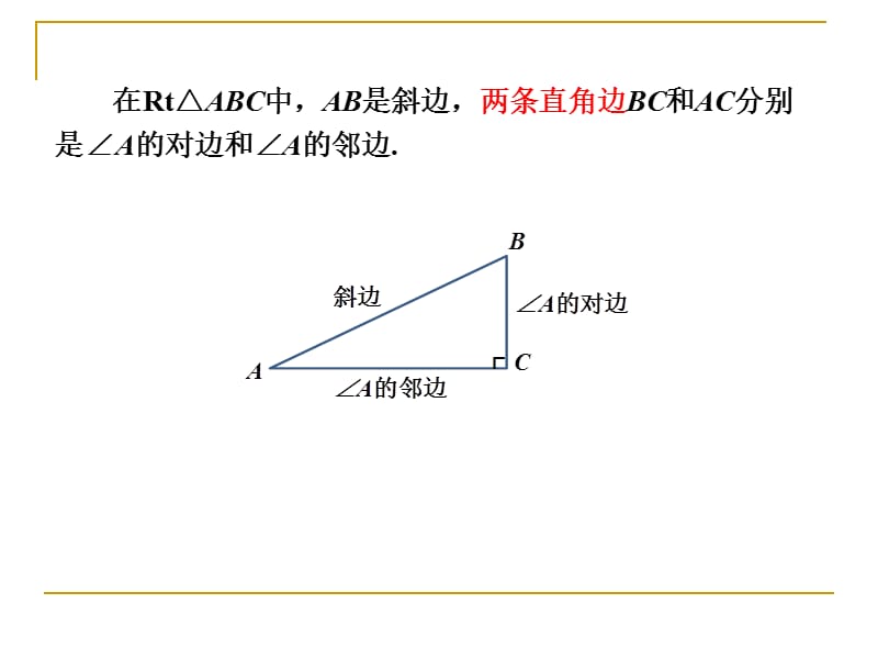 北师大版初中数学九年级下册《从梯子的倾斜程度谈起》精品课件.ppt_第3页