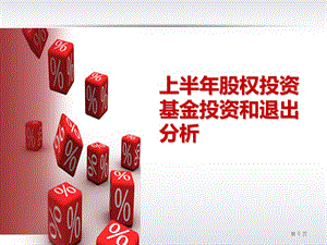 上半年股权投资基金投资和退出分析.ppt