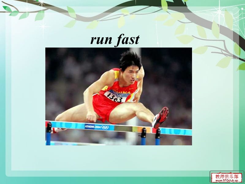 外研社小学英语三起四年级上册Module5Unit1can you run fast 课件.ppt_第2页