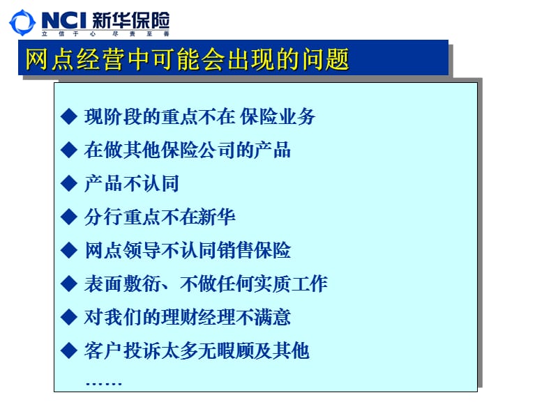 保险公司银行业务部主管培训课件：网点深度经营.ppt_第3页