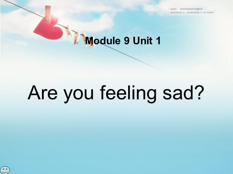 外研版小学英语五年级上册Module9 Unit1 Are you feeling sad课件1.ppt_第1页