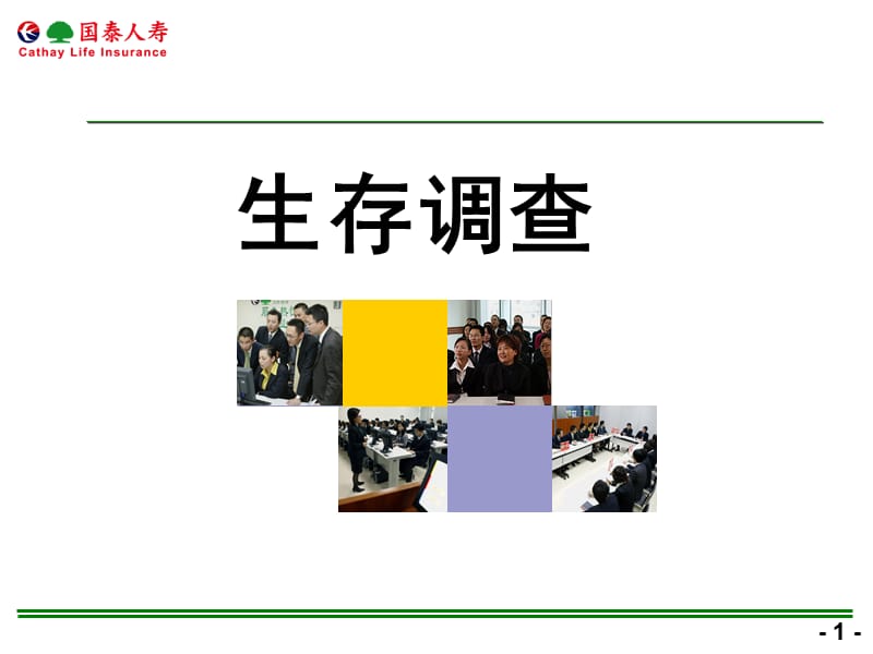 人寿保险公司生存调查.ppt_第1页