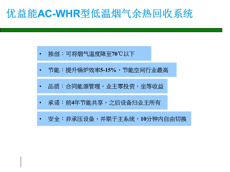 优益能AC-WHR型低温余热回收技术介绍.ppt_第1页