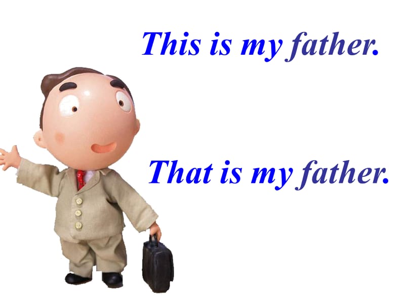 pep小学英语课件：Unit 1 Thats my father.ppt_第3页