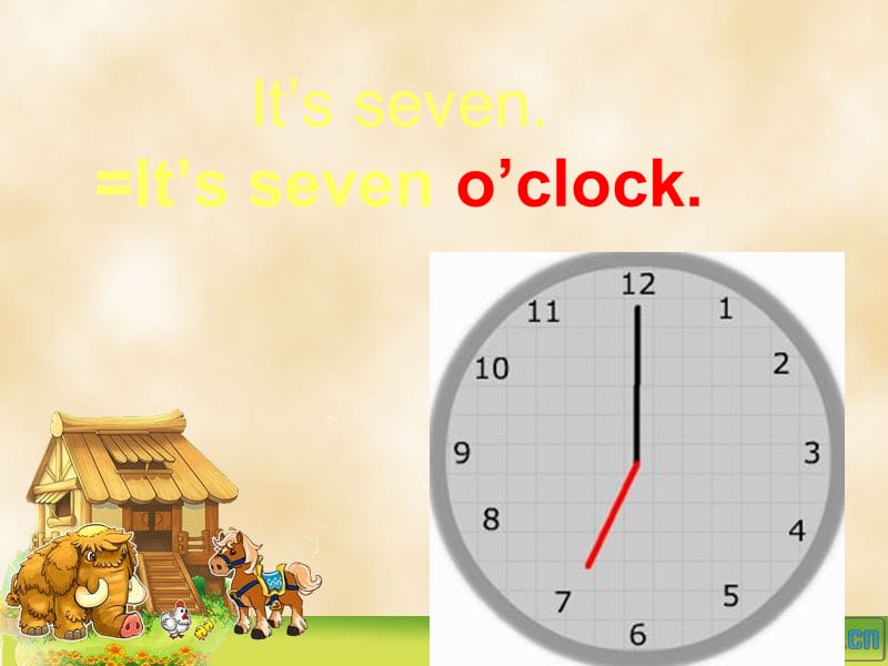 PEP小学四年级英语四年级下册Unit 2 What time is it B Let’s learn课件.ppt_第3页