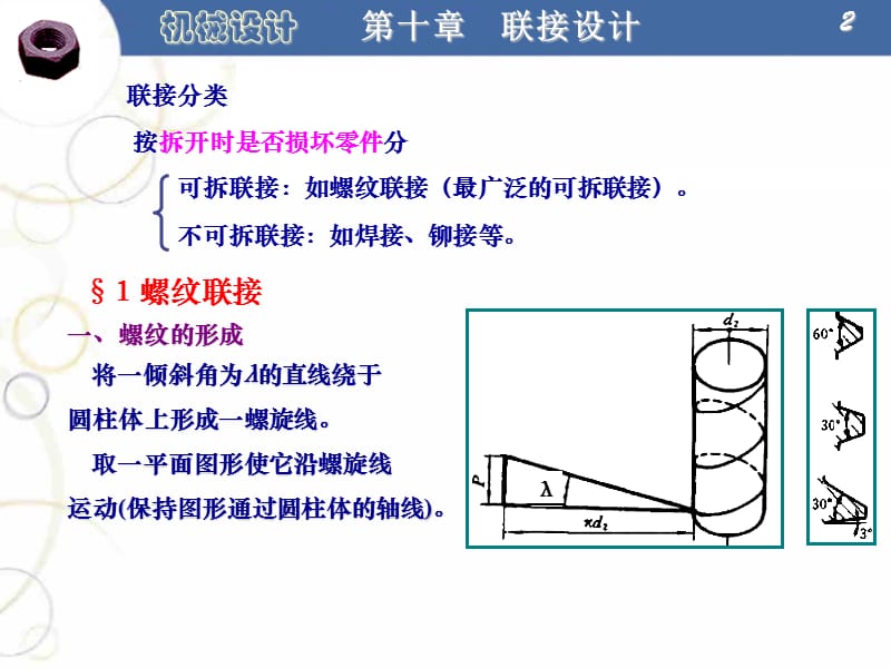 机械设计课件螺纹联接设计教学课件.ppt_第2页