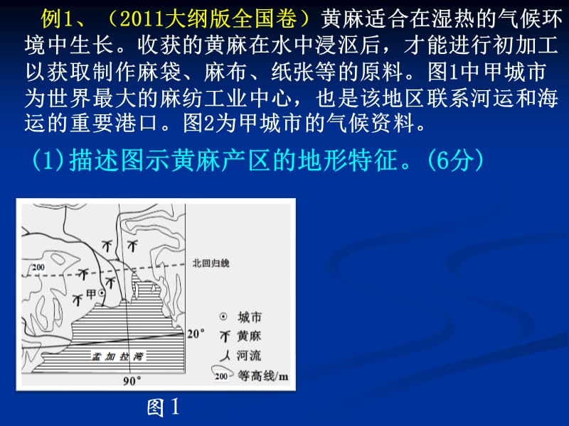 高考综合题的答题指导——以区域自然地理特征分析为例.ppt_第3页