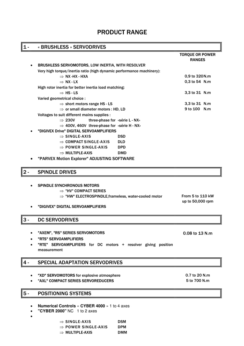 Parker派克HW系列主轴伺服电机手册.pdf_第2页