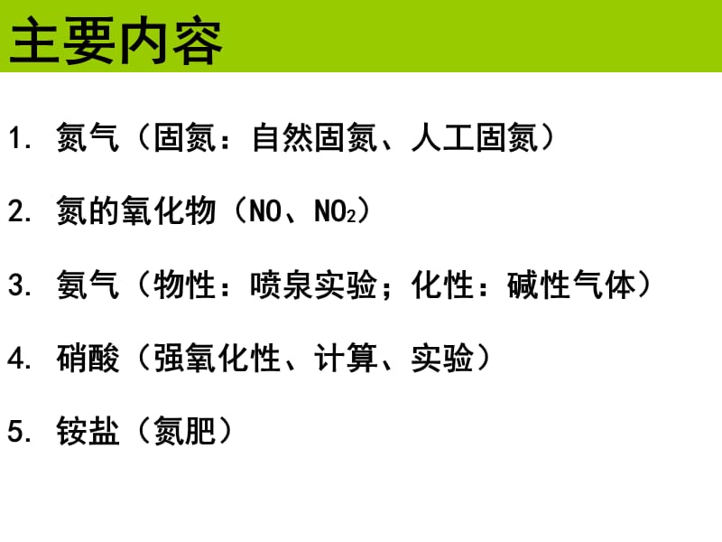 鲁科版高中化学必修1课件《氮的循环》 .ppt_第3页