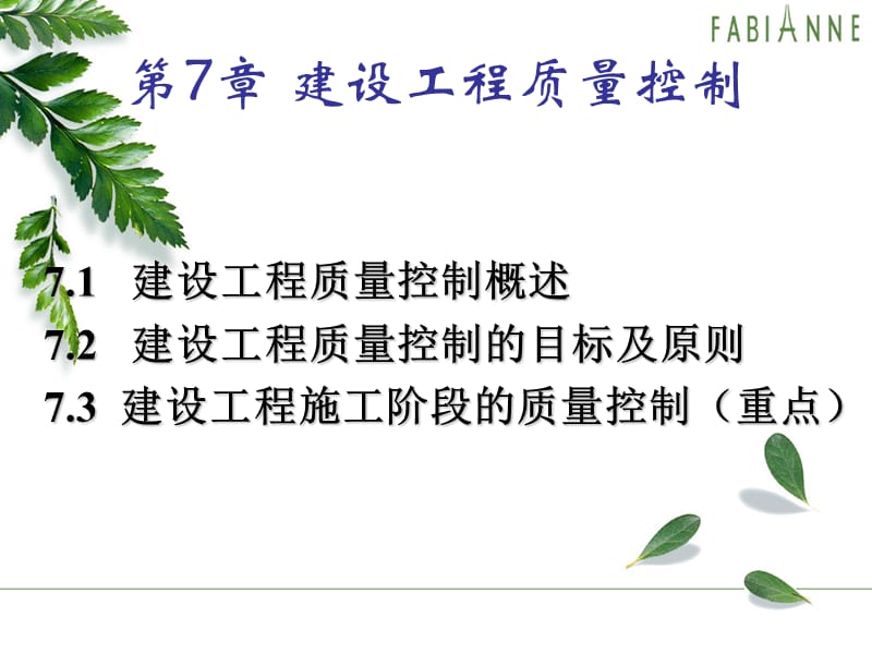 教学课件PPT建设工程质量控制.ppt_第1页