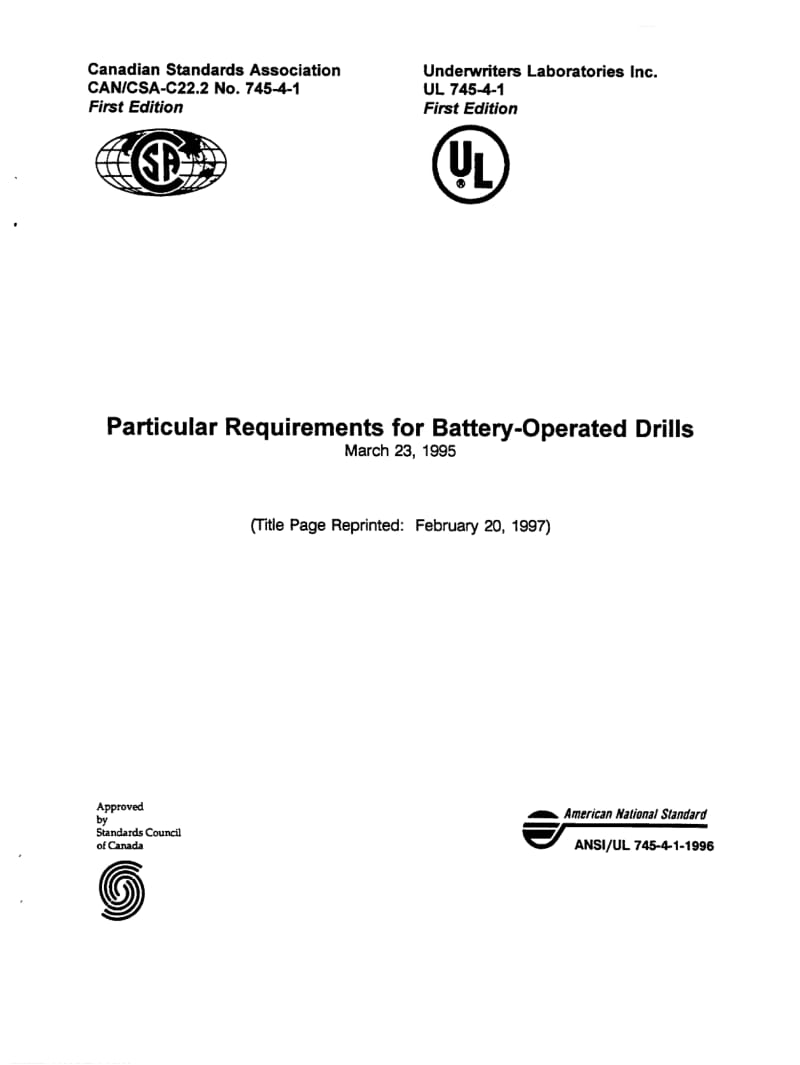 【UL标准】UL 745-4-1-1995 Standard for Particular Requirements for Battery-Operated Drills.doc_第2页