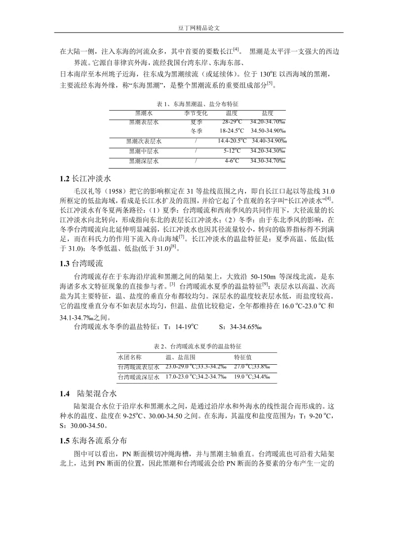 东海 PN 断面水文、生化要素的时空分布特征.doc_第2页